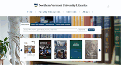 Desktop Screenshot of library.lyndonstate.edu